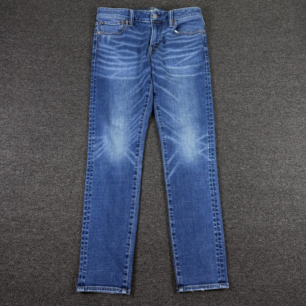 American Eagle Jeans Mens 32x32 Skinny Airflex+ Slim Blue EUC